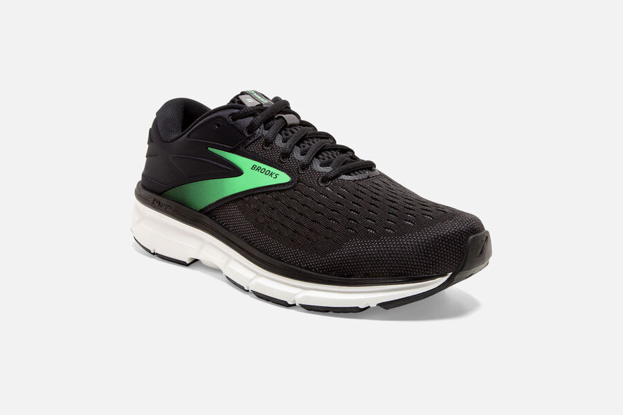 Brooks Dyad 11 Road Loopschoenen Dames - Zwart/Groen - 976153UEK